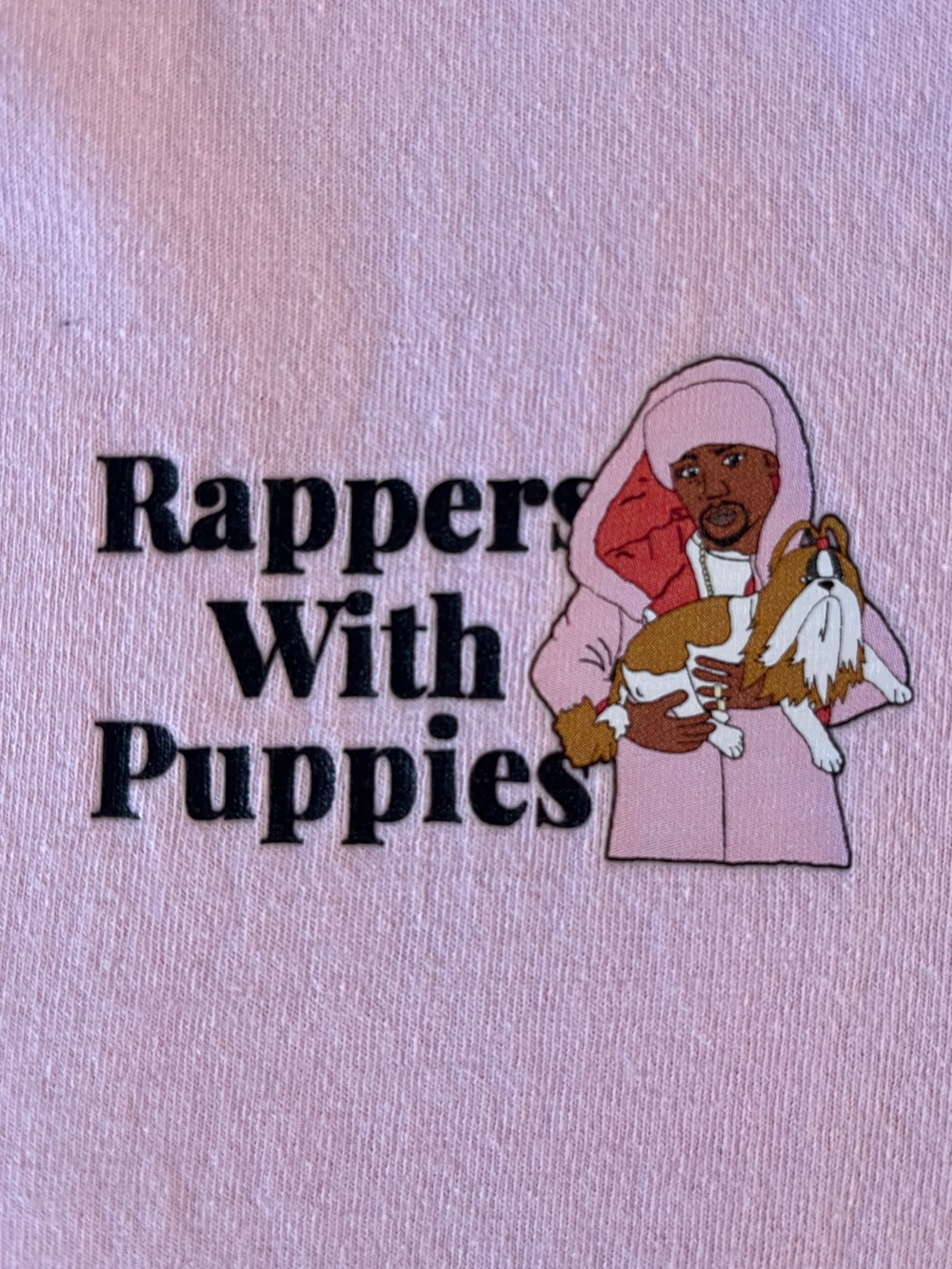 Rappers With Puppies Graphic Tee from Dog Limited